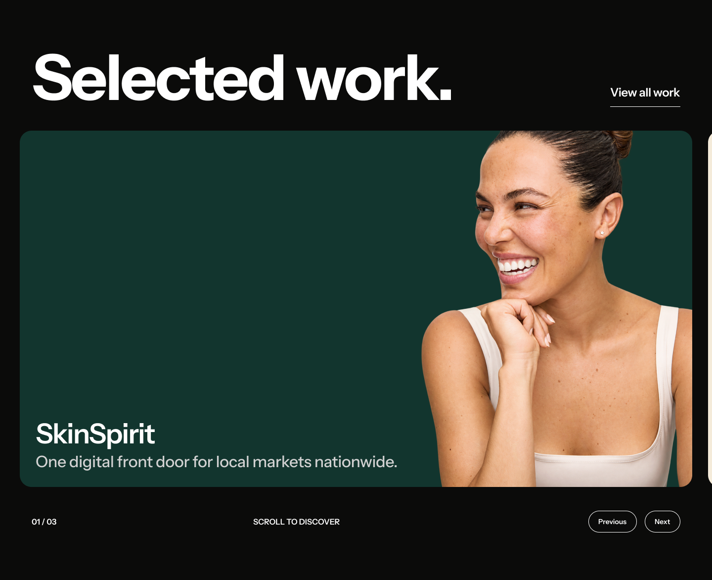 SkinSpirit in the selected-work gallery