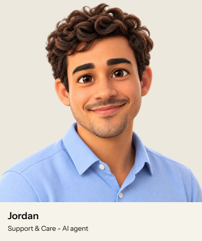 Jordan, Support and Care AI agent