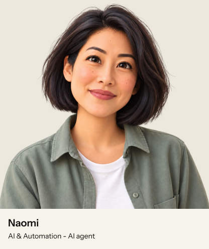 Naomi, AI and Automation agent