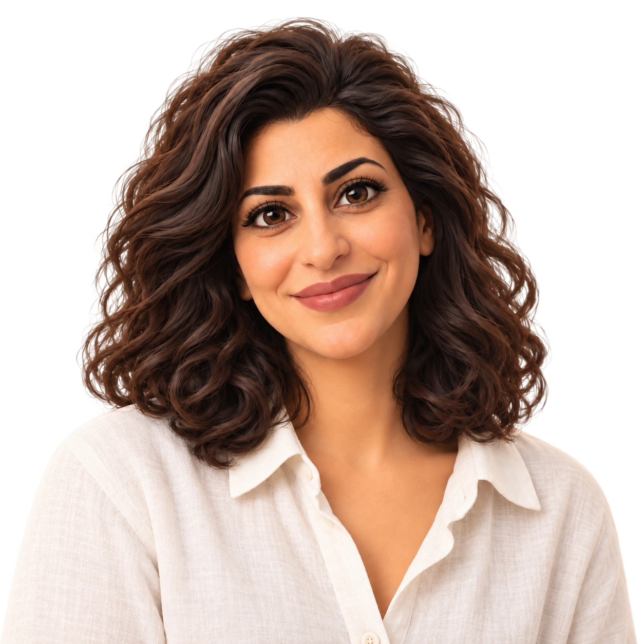 Generated portrait representing Leila, an AI agent