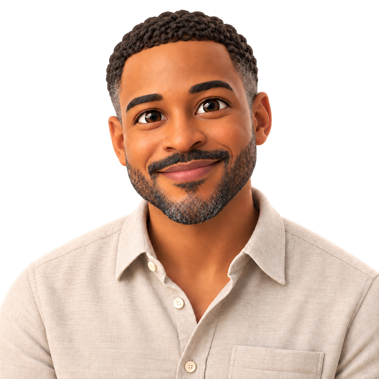 Generated portrait representing Marcus, an AI agent